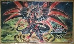 Yugioh Darkness Metal, the Dragon of Dark Steel Playmat